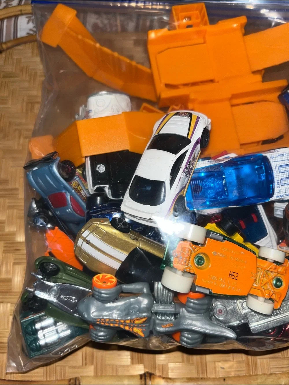 Hot wheels mystery bag
